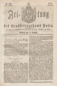 Zeitung des Großherzogthums Posen. 1833, № 202 (30 August)