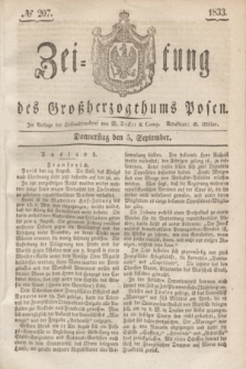 Zeitung des Großherzogthums Posen. 1833, № 207 (5 September)