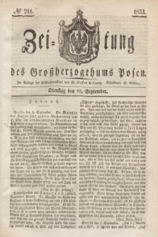 Zeitung des Großherzogthums Posen. 1833, № 211 (10 September)
