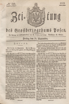 Zeitung des Großherzogthums Posen. 1833, № 220 (20 September)