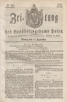 Zeitung des Großherzogthums Posen. 1833, № 228 (30 September)