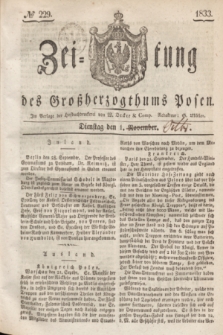 Zeitung des Großherzogthums Posen. 1833, № 229 (1 Oktober)
