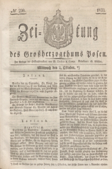 Zeitung des Großherzogthums Posen. 1833, № 230 (2 Oktober)