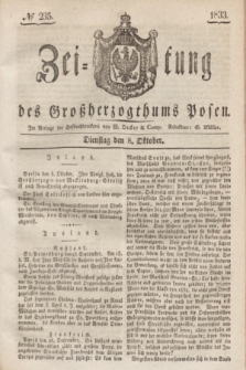 Zeitung des Großherzogthums Posen. 1833, № 235 (8 Oktober)