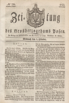 Zeitung des Großherzogthums Posen. 1833, № 236 (9 Oktober)