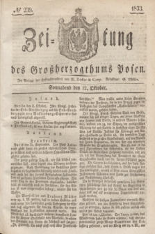 Zeitung des Großherzogthums Posen. 1833, № 239 (12 Oktober)
