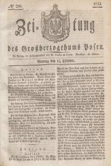 Zeitung des Großherzogthums Posen. 1833, № 240 (14 Oktober)