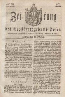 Zeitung des Großherzogthums Posen. 1833, № 241 (15 Oktober)