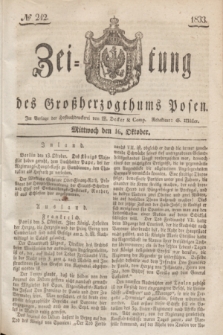 Zeitung des Großherzogthums Posen. 1833, № 242 (16 Oktober)