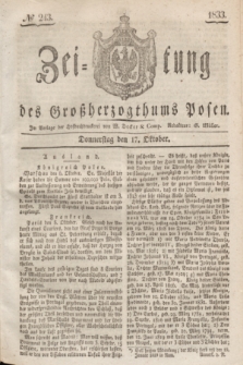 Zeitung des Großherzogthums Posen. 1833, № 243 (17 Oktober)