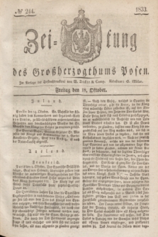 Zeitung des Großherzogthums Posen. 1833, № 244 (18 Oktober)