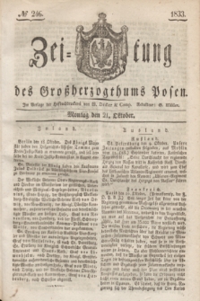 Zeitung des Großherzogthums Posen. 1833, № 246 (21 Oktober)