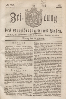 Zeitung des Großherzogthums Posen. 1833, № 252 (28 Oktober)