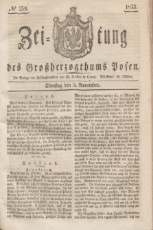 Zeitung des Großherzogthums Posen. 1833, № 259 (5 November)