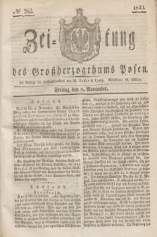 Zeitung des Großherzogthums Posen. 1833, № 262 (8 November)
