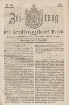 Zeitung des Großherzogthums Posen. 1833, № 263 (9 November)