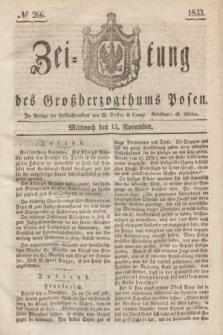 Zeitung des Großherzogthums Posen. 1833, № 266 (13 November)