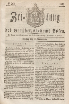 Zeitung des Großherzogthums Posen. 1833, № 268 (15 November)