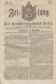 Zeitung des Großherzogthums Posen. 1833, № 271 (19 November)