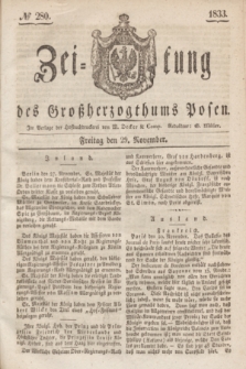 Zeitung des Großherzogthums Posen. 1833, № 280 (29 November)