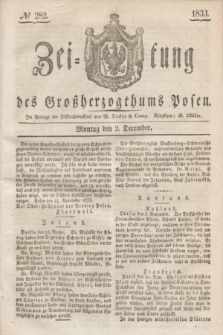 Zeitung des Großherzogthums Posen. 1833, № 282 (2 December)