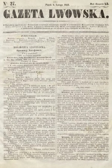 Gazeta Lwowska. 1853, nr 27