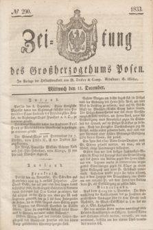 Zeitung des Großherzogthums Posen. 1833, № 290 (11 December)
