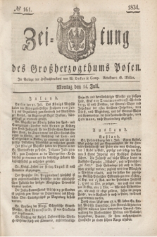 Zeitung des Großherzogthums Posen. 1834, № 161 (14 Juli)