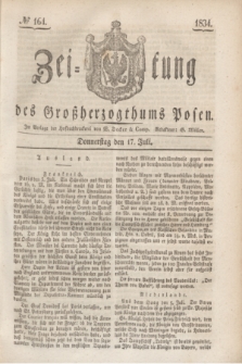 Zeitung des Großherzogthums Posen. 1834, № 164 (17 Juli)