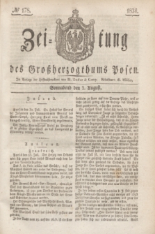 Zeitung des Großherzogthums Posen. 1834, № 178 (2 August)