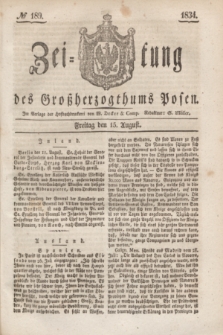 Zeitung des Großherzogthums Posen. 1834, № 189 (15 August)