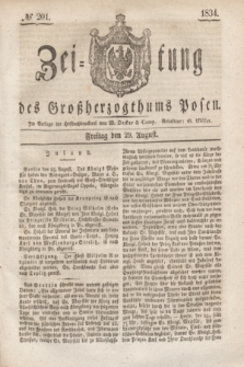 Zeitung des Großherzogthums Posen. 1834, № 201 (29 August)