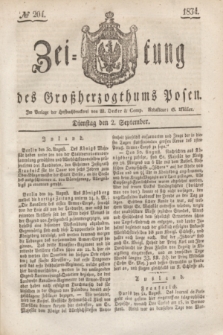 Zeitung des Großherzogthums Posen. 1834, № 204 (2 September)