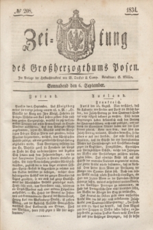Zeitung des Großherzogthums Posen. 1834, № 208 (6 September)
