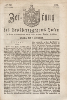 Zeitung des Großherzogthums Posen. 1834, № 210 (9 September)