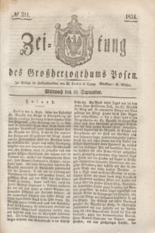 Zeitung des Großherzogthums Posen. 1834, № 211 (10 September)