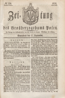 Zeitung des Großherzogthums Posen. 1834, № 226 (27 September)