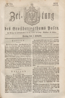 Zeitung des Großherzogthums Posen. 1834, № 231 (3 Oktober)