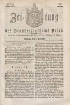 Zeitung des Großherzogthums Posen. 1834, № 233 (6 Oktober)