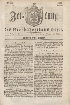 Zeitung des Großherzogthums Posen. 1834, № 235 (8 Oktober)