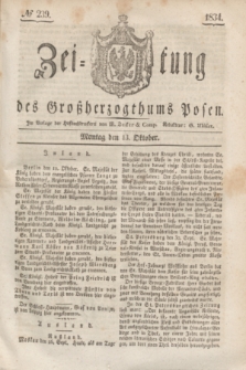 Zeitung des Großherzogthums Posen. 1834, № 239 (13 Oktober)