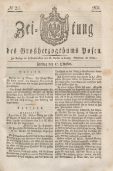 Zeitung des Großherzogthums Posen. 1834, № 243 (17 Oktober)