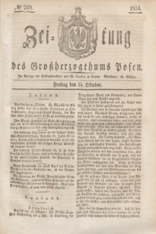 Zeitung des Großherzogthums Posen. 1834, № 249 (24 Oktober)