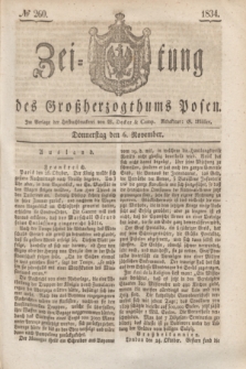 Zeitung des Großherzogthums Posen. 1834, № 260 (6 November)