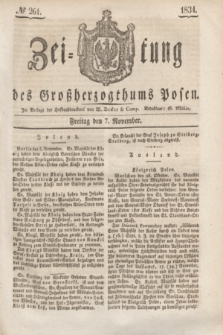 Zeitung des Großherzogthums Posen. 1834, № 261 (7 November)