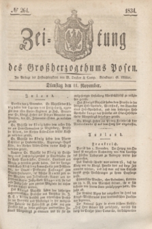 Zeitung des Großherzogthums Posen. 1834, № 264 (11 November)