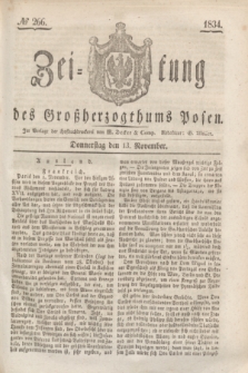 Zeitung des Großherzogthums Posen. 1834, № 266 (13 November)