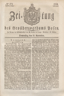 Zeitung des Großherzogthums Posen. 1834, № 272 (20 November)