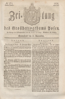 Zeitung des Großherzogthums Posen. 1834, № 274 (22 November)