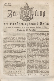 Zeitung des Großherzogthums Posen. 1834, № 279 (28 November)